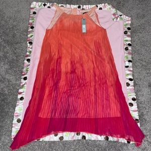 Nwt Apt 9 pleated a line dress sz12